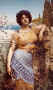 John William Godward Ionian Dancing Girl Germany oil painting artist